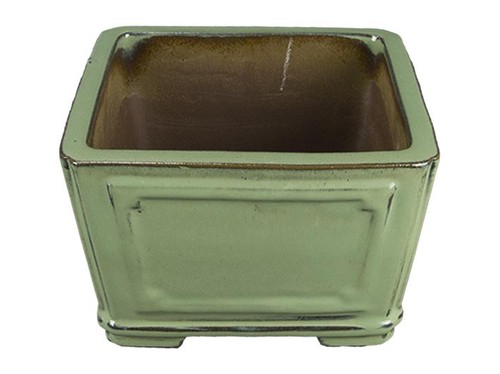 Vaso per bonsai quadrato - , in