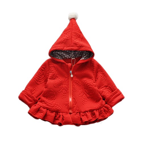 Cappotto bambina maniche