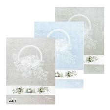 Asciugapiatti  "Torgnon" con tela Aida