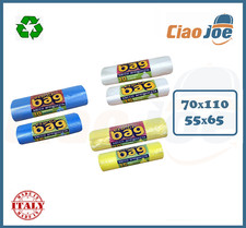 Sacchi Raccolta Differenziata Buste Immondizia Sacchetti Rifiuti 55X65 70X110