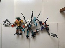 N.3.  LEGO BIONICLE  ( 2 completi ed 1 senza Gamba)