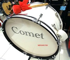 GRANCASSA 22" COMET cm 56 x 28 (36) CON BATTENTE GRAN CASSA TAMBURO da banda