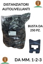 DISTANZIATORI LIVELLANTI MM. 1-2-3 NOVAMETAL