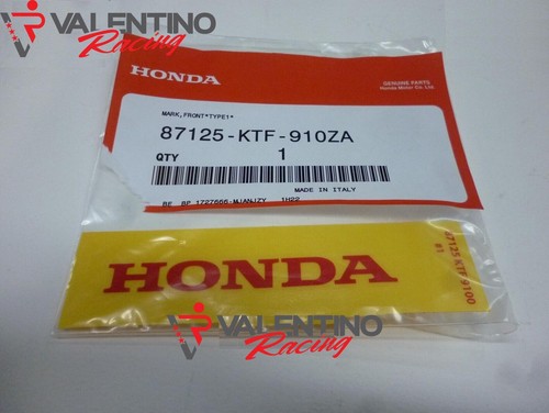 Adesivo honda rosso anter - adesivo,
