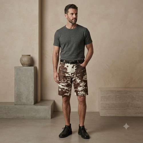 Pantaloncini uomo pelle - uomo,
