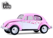 VW Volkswagen Maggiolino / Maggiolino - Botanica - 1950 - rosa - Greenlight 1:64