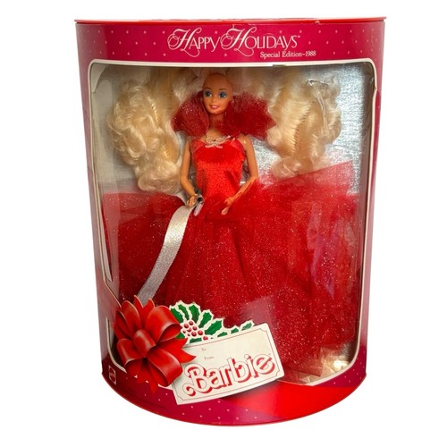 Barbie happy holidays 1988 - barbie,