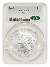 2023-P Dollaro della Pace CAC
