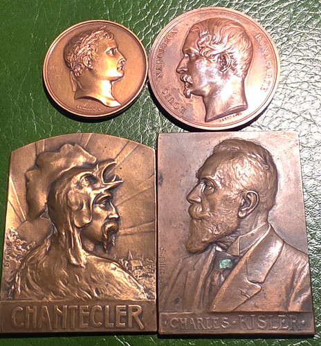 Lot médailles bronze - médailles,