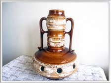 Base Lampada da terra Anfora in Ceramica Fat Lava Stile Mid-Century Anni '60