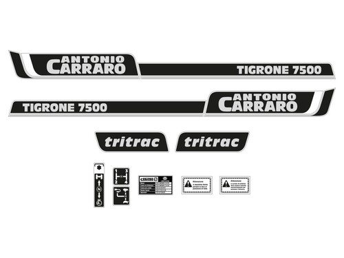 Kit adesivi trattore antonio - trattore,