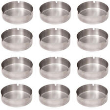 Posacenere/Portacenere in acciaio 12pz rotondo per bar pub ristorante esterno