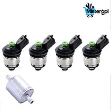 4 INIETTORI GPL LANDI RENZO TAPPO VERDE ORIGINALI SPINA MTA X FIAT / LANCIA MED