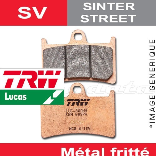 Plaquettes frein avant trw - plaquettes, de