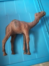 Cammello In Legno Tunisino Inciso A Mano