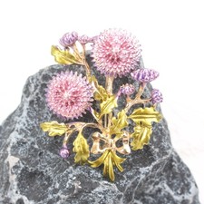 Spilla mazzo di fiori