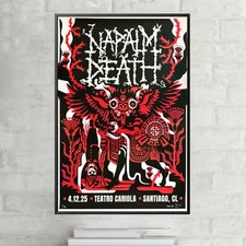 Poster Napalm Death Live -