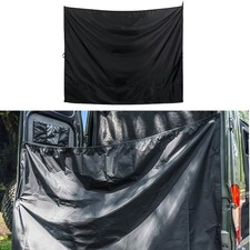 Tenda Porta Posteriore Nera