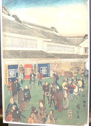 Estampe originale utagawa - estampe,