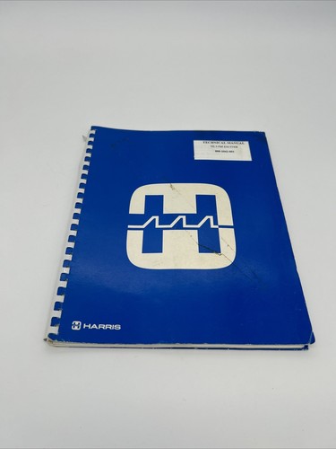 Harris broadcast manuale - harris,