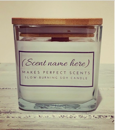 Candela soia cocco stoppino - candela,