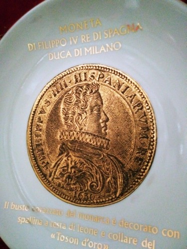 Piero fornasetti piatto moneta - fornasetti,