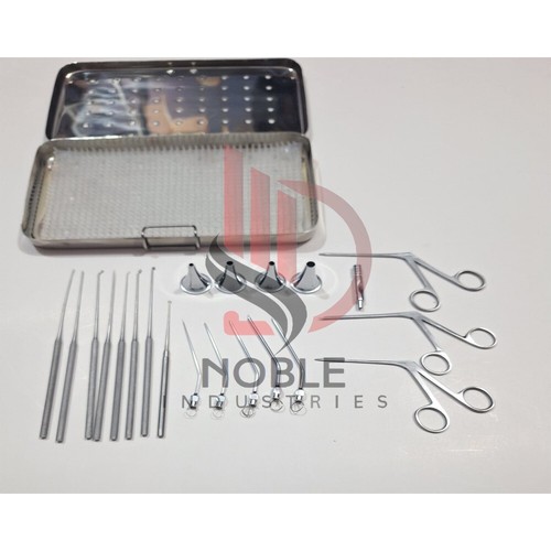 Strumenti per miringotomia set - miringotomia,