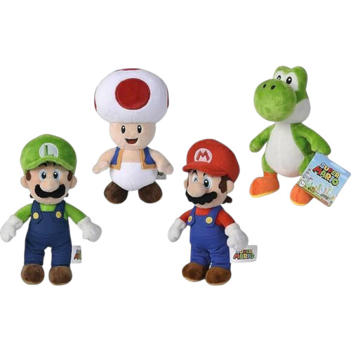 Peluche super mario 20cm - super,