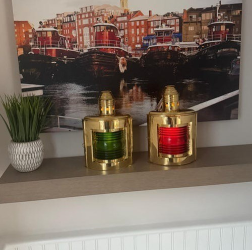 Set lanterne nave porto - set,