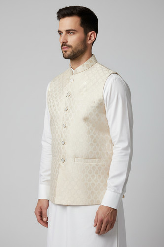 Gilet uomo avorio base - uomo,