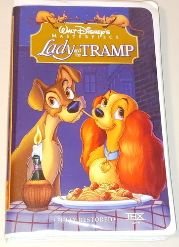 Lady and the tramp vhs - tramp,