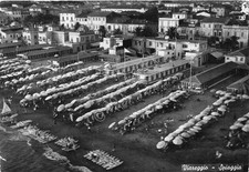 Cartolina Viareggio Spiaggia