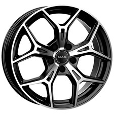 CERCHIO IN LEGA MAK EPICA PER VOLKSWAGEN TIGUAN R-LINE 7.5X17 5X112 BLACK MIRRO