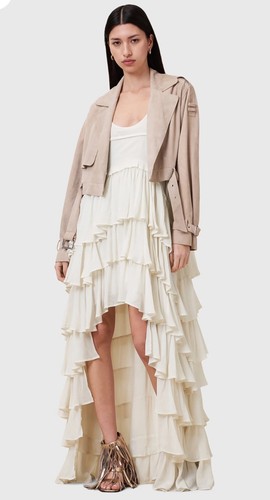 Maxi abito allsaints cavalry - allsaints,