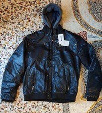 Giacca ecopelle nuova con