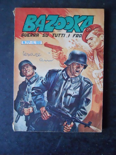 Bazooka 1968 fumetto - bazooka,
