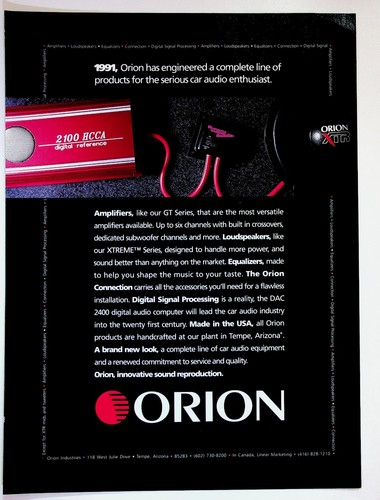 Orion amplificatore audio auto - orion,