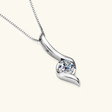 Collana 1ct Ciondolo Oro