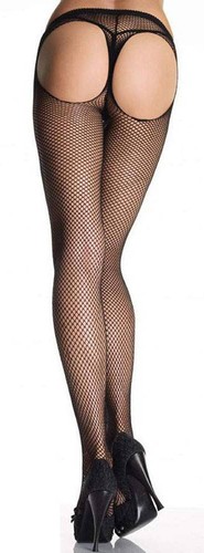 Sexy collant rete - a, cavallo