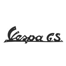 TARGHETTA PIAGGIO VESPA GS