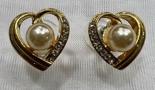 18kgp post earrings made with - made,