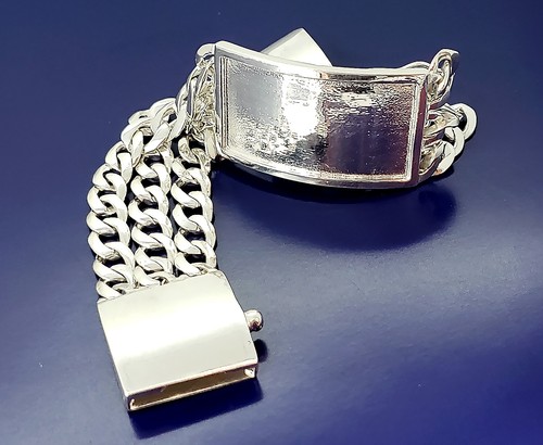 Bracciale maglia cubana 26 - id,