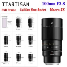 TTArtisan 100 mm F2.8 2X obiettivo macro per Sony E Fuji X GFX Nikon Z F Canon RF EF L