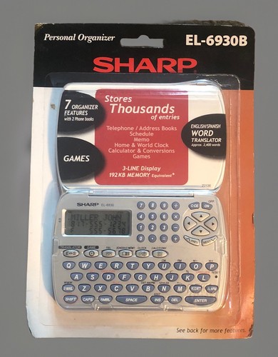 Organizzatore personale sharp - organizzatore,