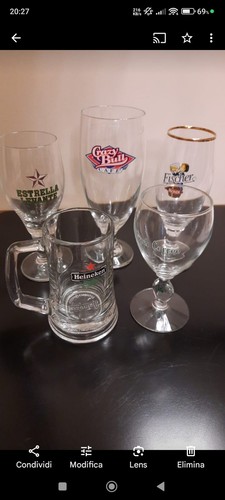 Bicchieri boccali birra - boccali,
