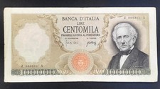 100000 LIRE ALESSANDRO MANZONI