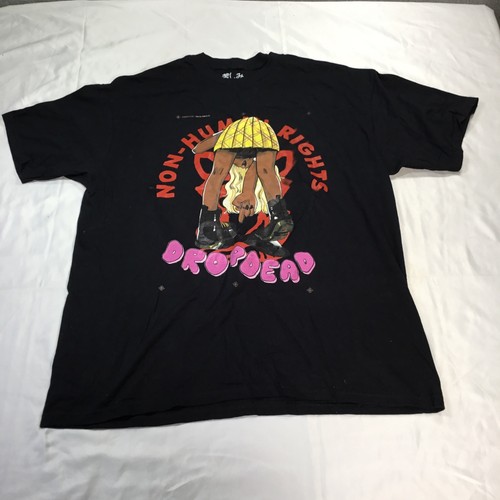 Shirt drop dead - t, nera
