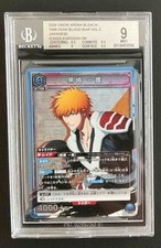 2024 Union Arena Bleach Japanese Ichigo Kurosaki Sr Bgs 9