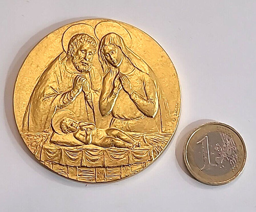 Medaglia tonda placchetta - medaglia, in