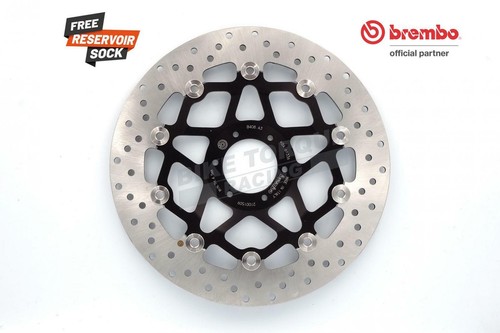 Disco freno anteriore brembo - freno,